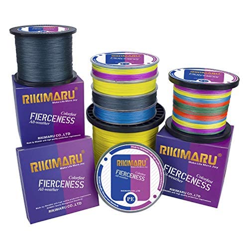 RIKIMARU braided line casting in wind lowers knots and improves reach