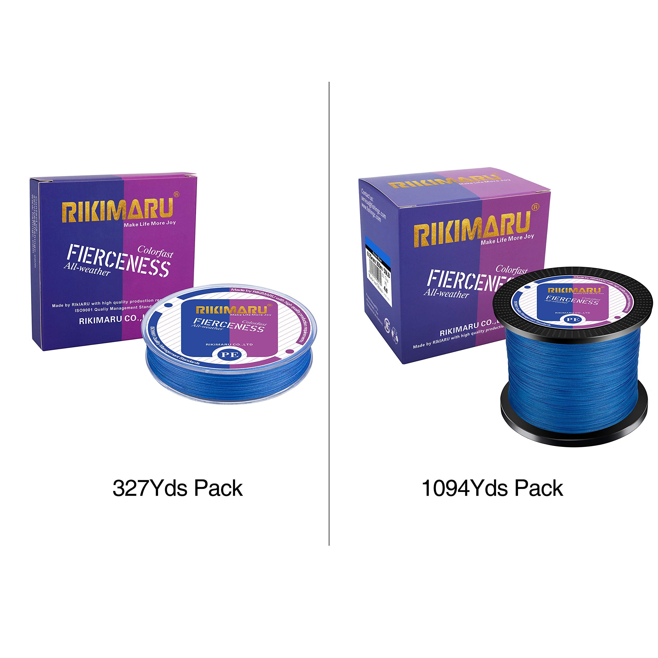RIKIMARU eight-strand construction close-up highlights strong, reliable performance under heavy cover.