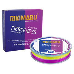 RIKIMARU braided line on spool shows zero-stretch performance for smoother casts