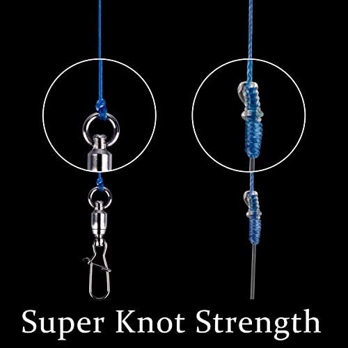 RIKIMARU multicolor braided line aids line management and visibility.