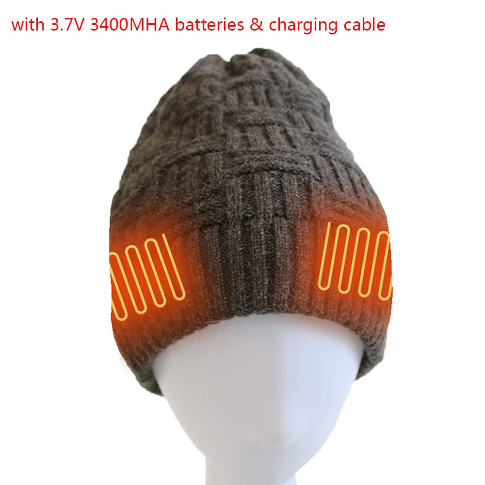Riloer heated hat material close-up reveals water-absorbent fabric