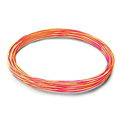 Close-up of eight-inch color-changing sections on Rio 2-Tone Indicator Tippet 1X