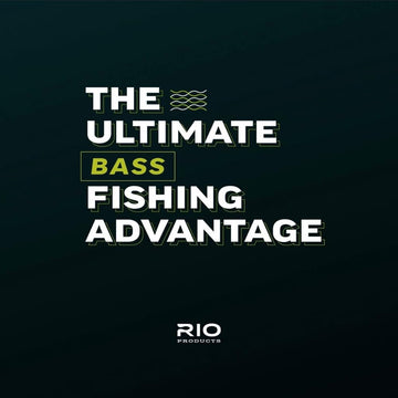 RIO Bass Leader tapered design promotes easy turnover for larger bass flies.