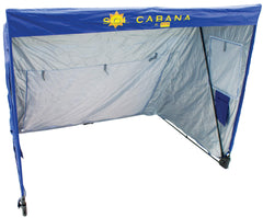 RIO Brands Beach Sol Cabana tent front view with shade for two chairs