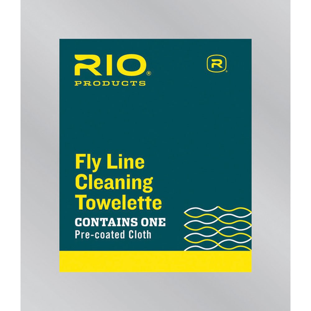 Rio Fly Fishing 50-Count Top Off Bag Fly Line Cleaning Towlette - White