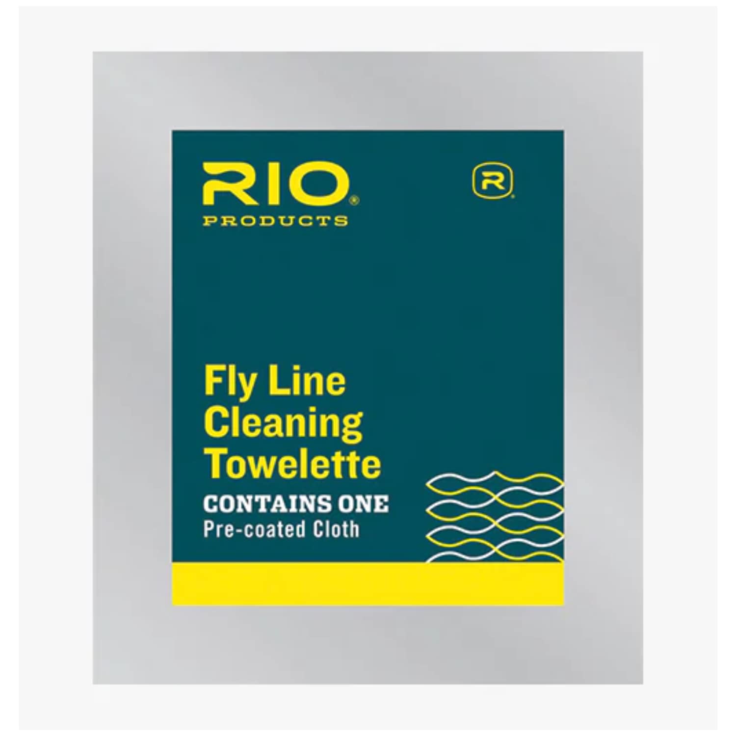 Rio Fly Fishing Fly Line Cleaning Towlette - White (6 Pack)