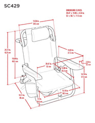 RIO Gear Rio Beach Kids Chair lay-flat position adds all-day comfort.