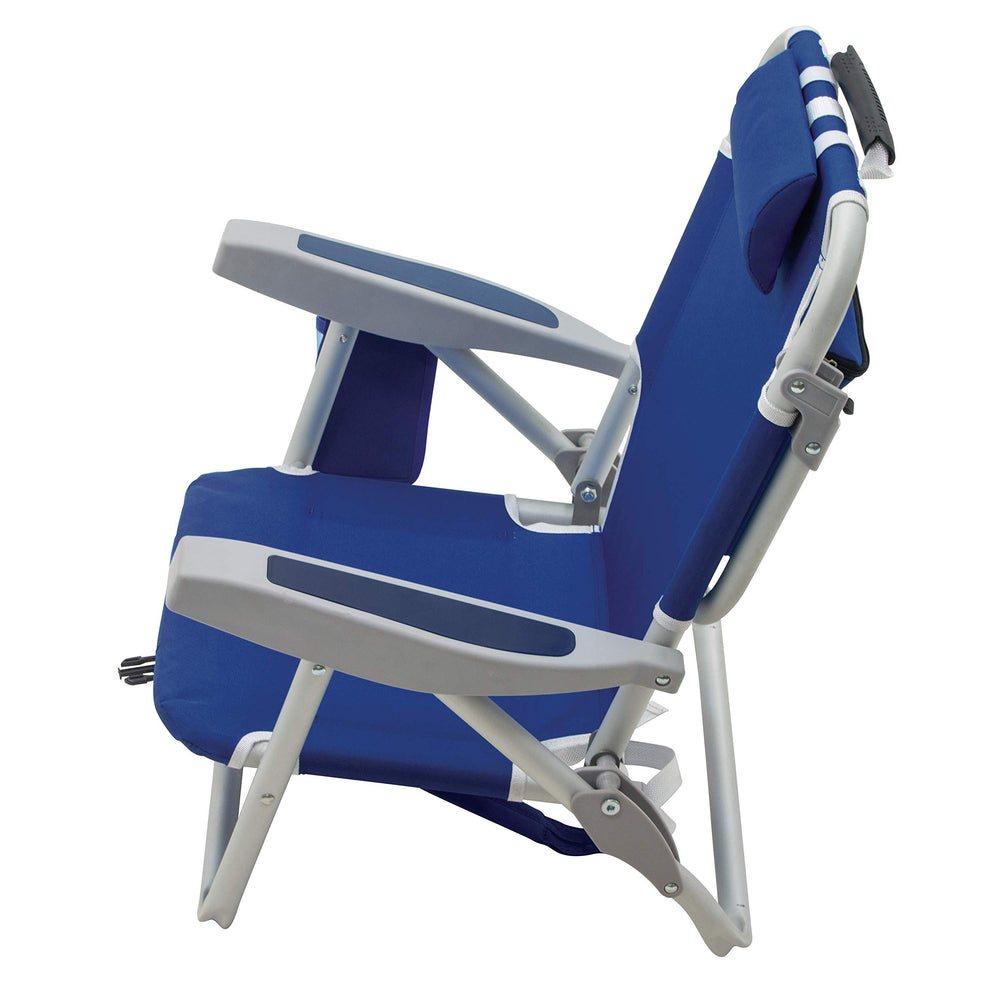 RIO Gear Rio Beach Kids Chair open-dimensions show spacious seating.