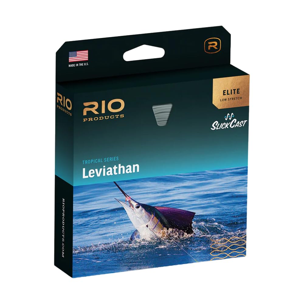 RIO Products Elite Leviathan front-taper enables powerful casting for large tropical flies.