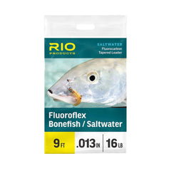 RIO PRODUCTS Fluoroflex Bonefish Leader 8lb for clear flats and spooky bones.