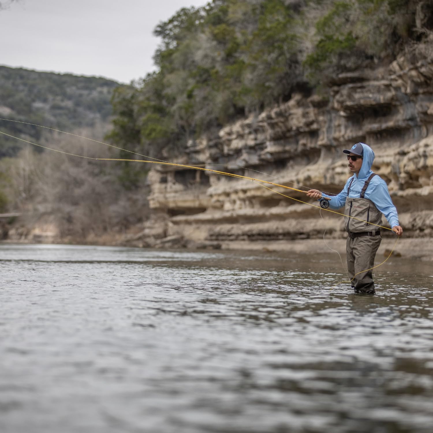 RIO PRODUCTS Fluoroflex Strong Tippet for dry flies and nymphs highlights smooth, reliable casting confidence.