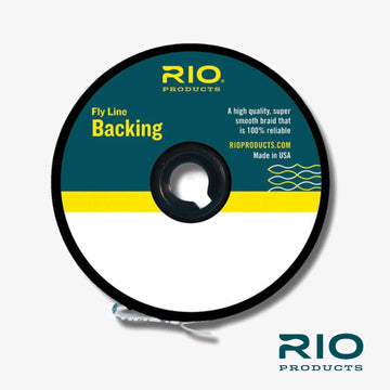 RIO fly line backing multi-color visibility shows every ten meters for precise casting