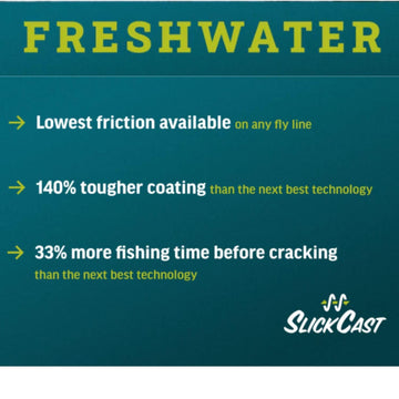 RIO Grand coldwater core ensures consistent casting in cool water conditions
