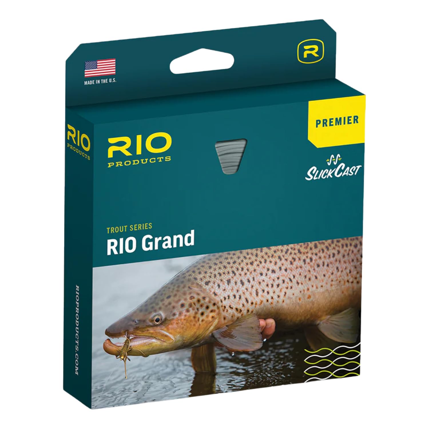 RIO Products Premier Rio Grand line front-weight distribution boosts loading on fast-action rods