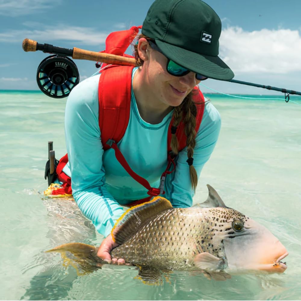 RIO Fluoroflex leader on flats with bonefish.
