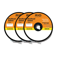 RIO PRODUCTS Rio fly fishing tippet 3-pack cup, easy organization for salmon and steelhead setups.