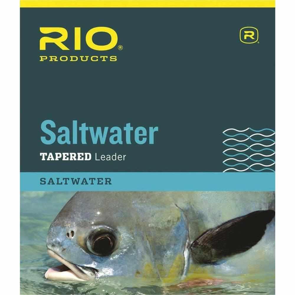 Rio Saltwater 10ft 3-Pack Leader product image shows durable leaders for strong knots.