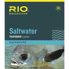 Rio Saltwater 10ft 3-Pack Leader product image shows durable leaders for strong knots.
