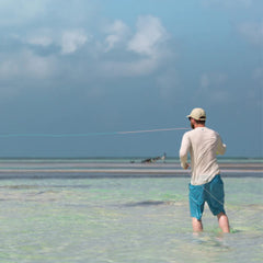 RIO Tarpon Dread Pirate orange/olive pattern suits aggressive tarpon in varied water