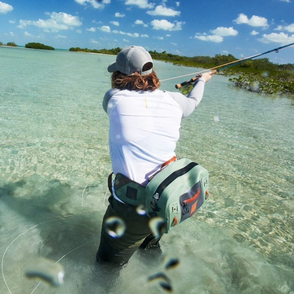 RIO Tarpon Marabou Toad Olive/Tan fly boosts tarpon strike opportunities
