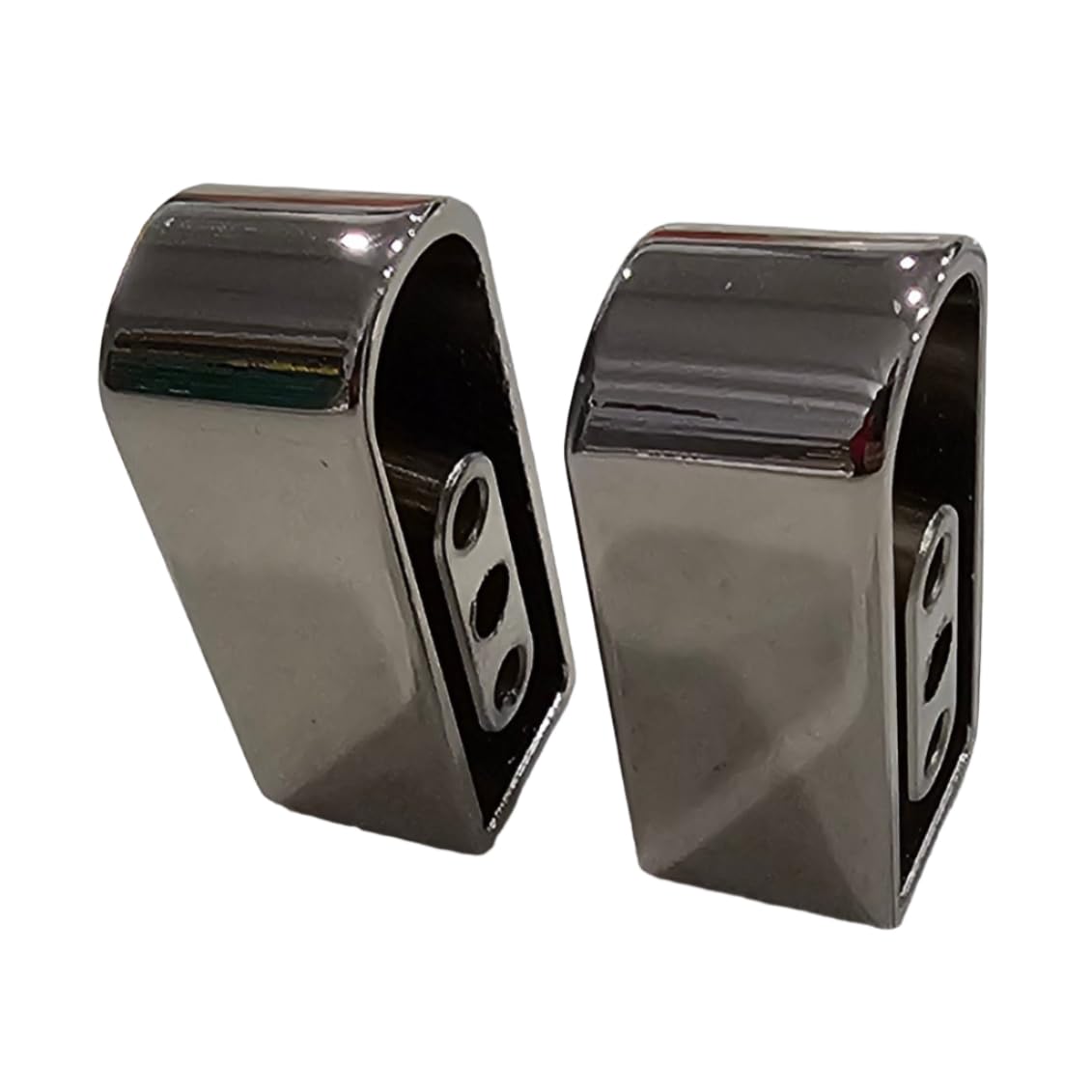 Riot Balls polished-chrome base pad adds luxury appearance without compromising function.