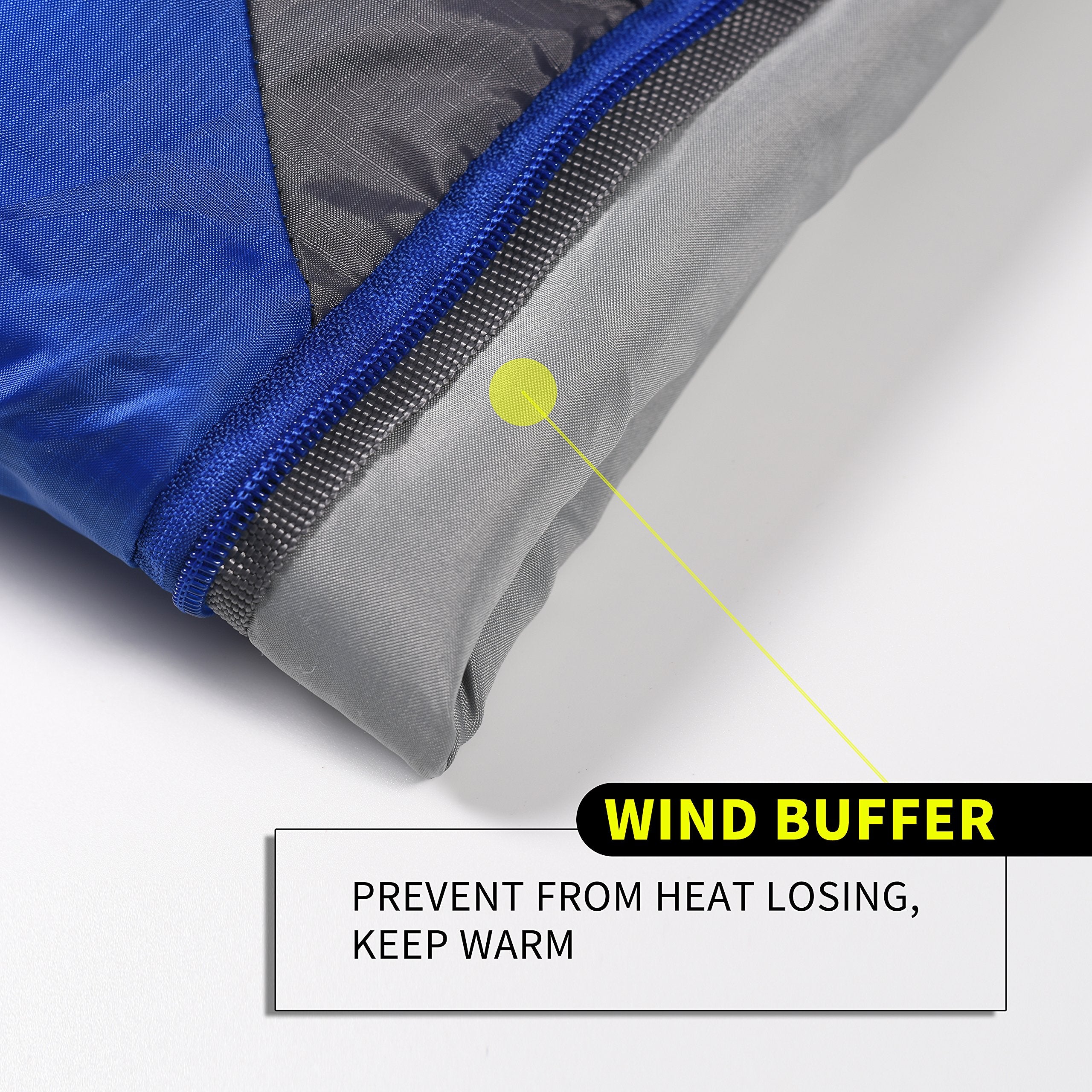 Rioyalo waterproof, durable exterior for rugged camping use