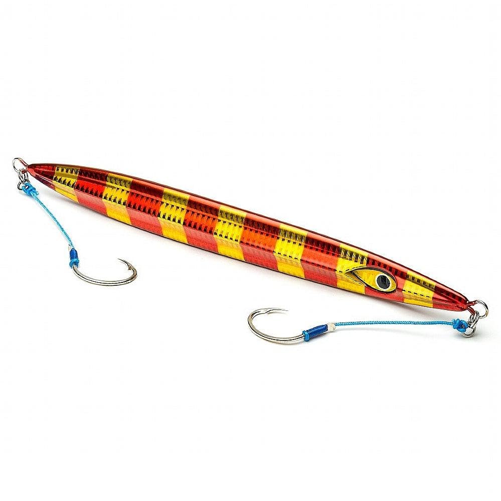 All colors: Silver Pink Blue Rip Roller Slow Fall Jig 400g 15oz