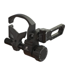 Ripcord Rest Ratchet compact side view highlights compact design for versatile bow fit