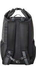 Rip Curl Ventura backpack drink bottle pocket supports on the go hydration.