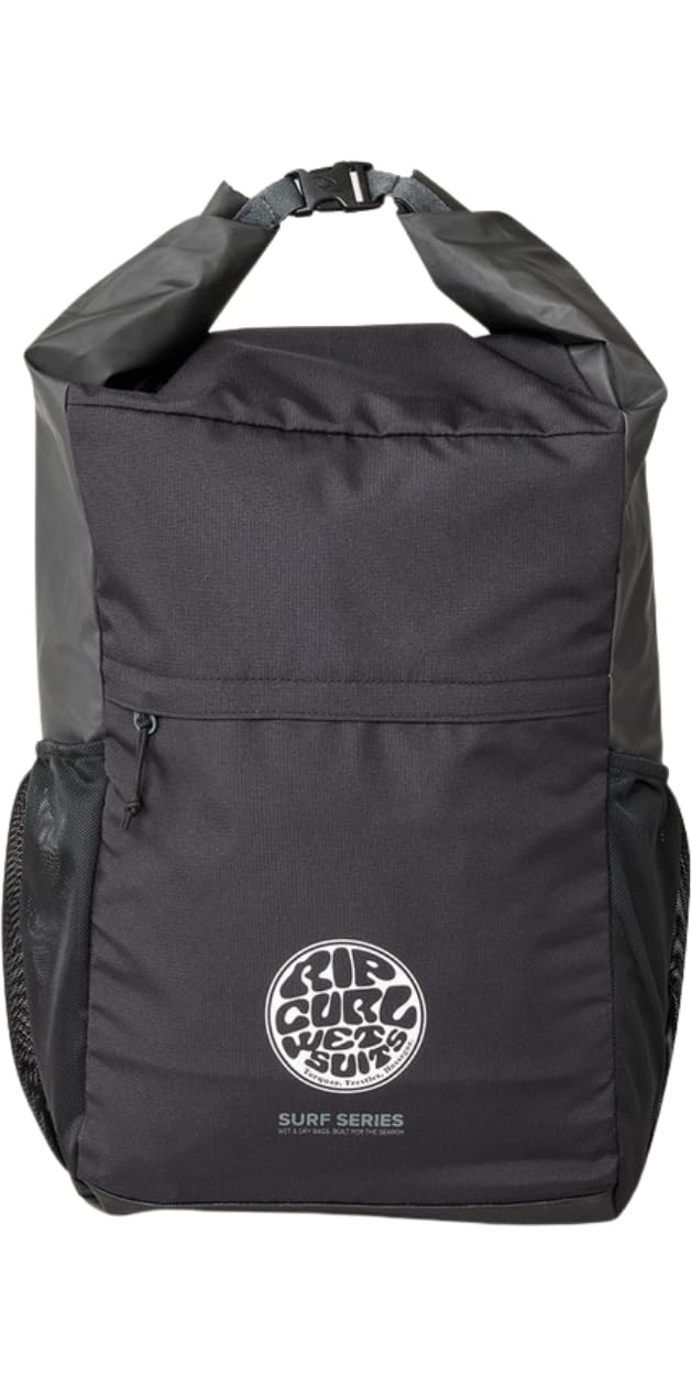 Rip Curl Ventura backpack wet/dry compartment keeps towels and phones separated after beach days.