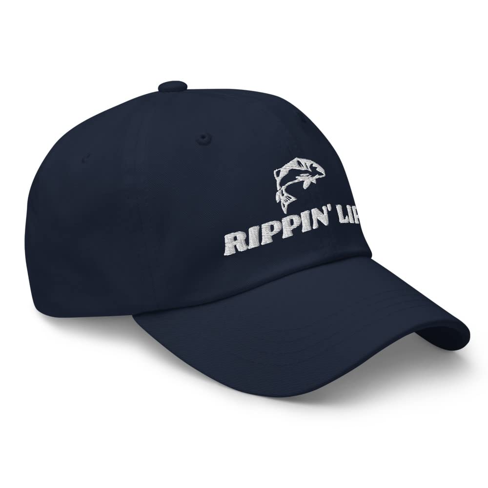Rippin Lips dad cap adjustable strap offers a secure, custom fit