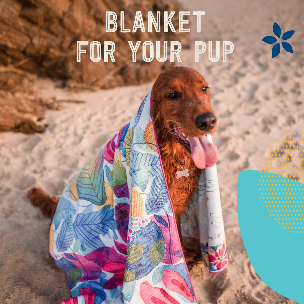 RipWrap Hawaii vibrant-prints towel brightens your beach day