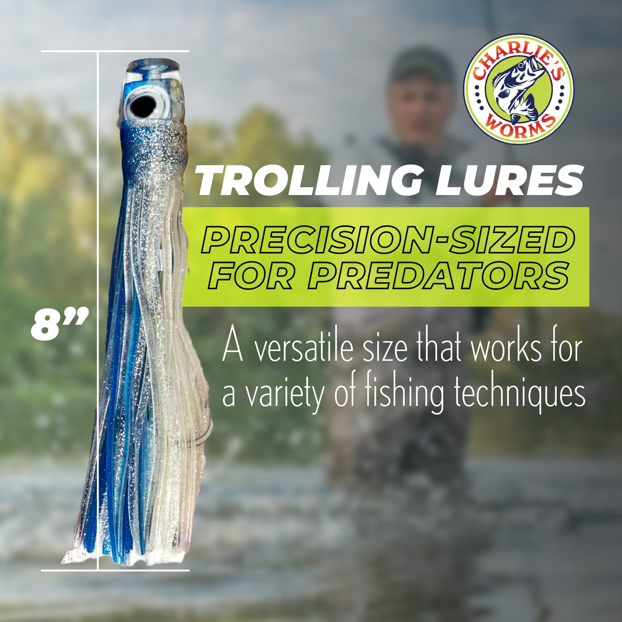 Rite Angler 3D lifelike eyes mimic prey underwater