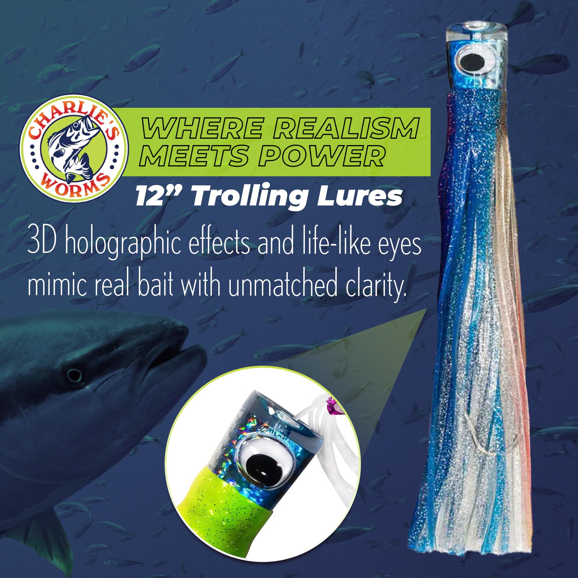 Rite Angler double-skirt design improving lure action and reducing weeds