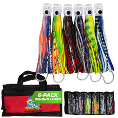 Rite Angler saltwater trolling lure with 9-inch chugger jet head for offshore big game.