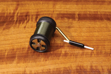 Rite Bobbin Shorty featuring removable vinyl grip for comfortable tying sessions.
