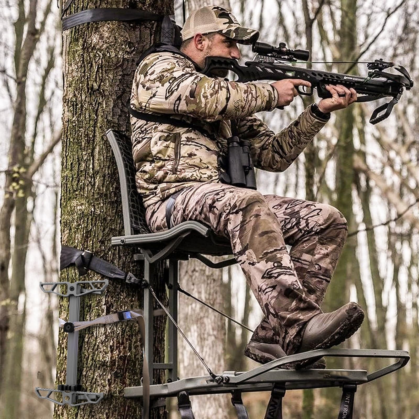 RiteAim climbing sticks mobile-hunter-ready design supports quick deer-hunting setups