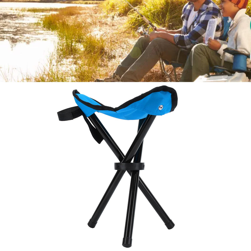 RiToEasysports camping tripod stool with robust legs for long-lasting use.