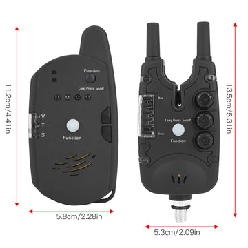 RiToEasysports fishing bite alarm launcher 1 during setup