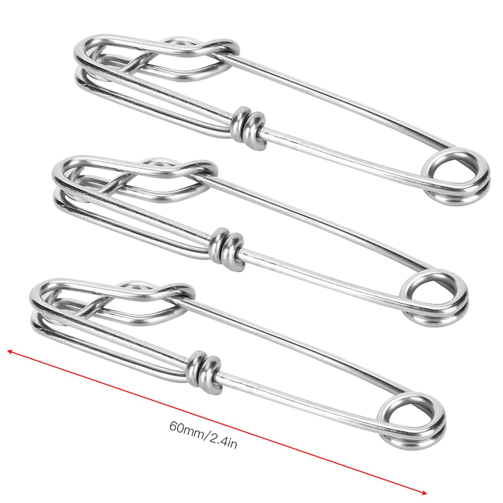 RiToEasysports stainless steel tuna clip with secure grip for fast retrieves