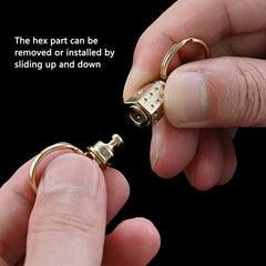 RiToEasysports detachable-pull-apart key rings keeps sets separate for quick access.