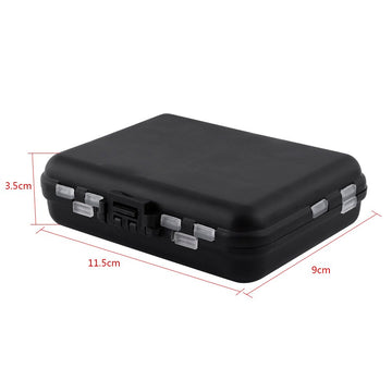 RiToEasysports tackle box with transparent lids for quick visibility