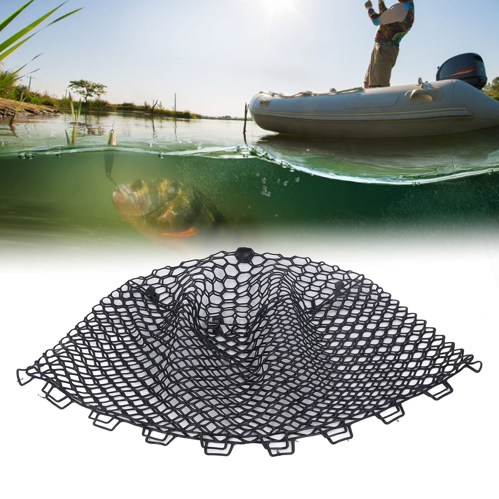 RiToEasysports freshwater and saltwater net; versatile fishing tool.