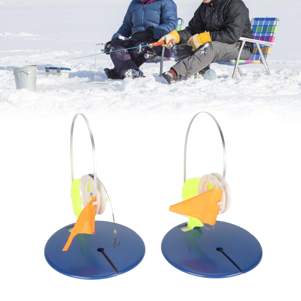 RiToEasysports portable ice fishing kit bag for transport.