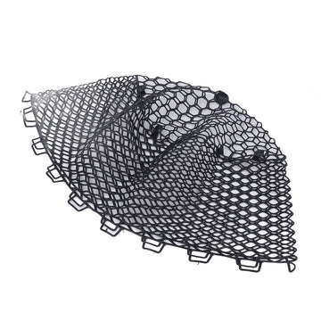 RiToEasysports transparent black net; gentle handling of fish in freshwater or saltwater.