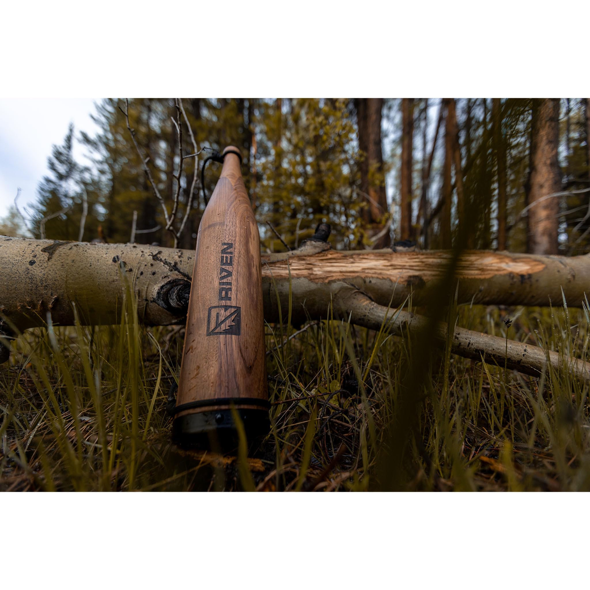RIVEN Cambium handcrafted wood construction highlights meticulous hand lathe skill.