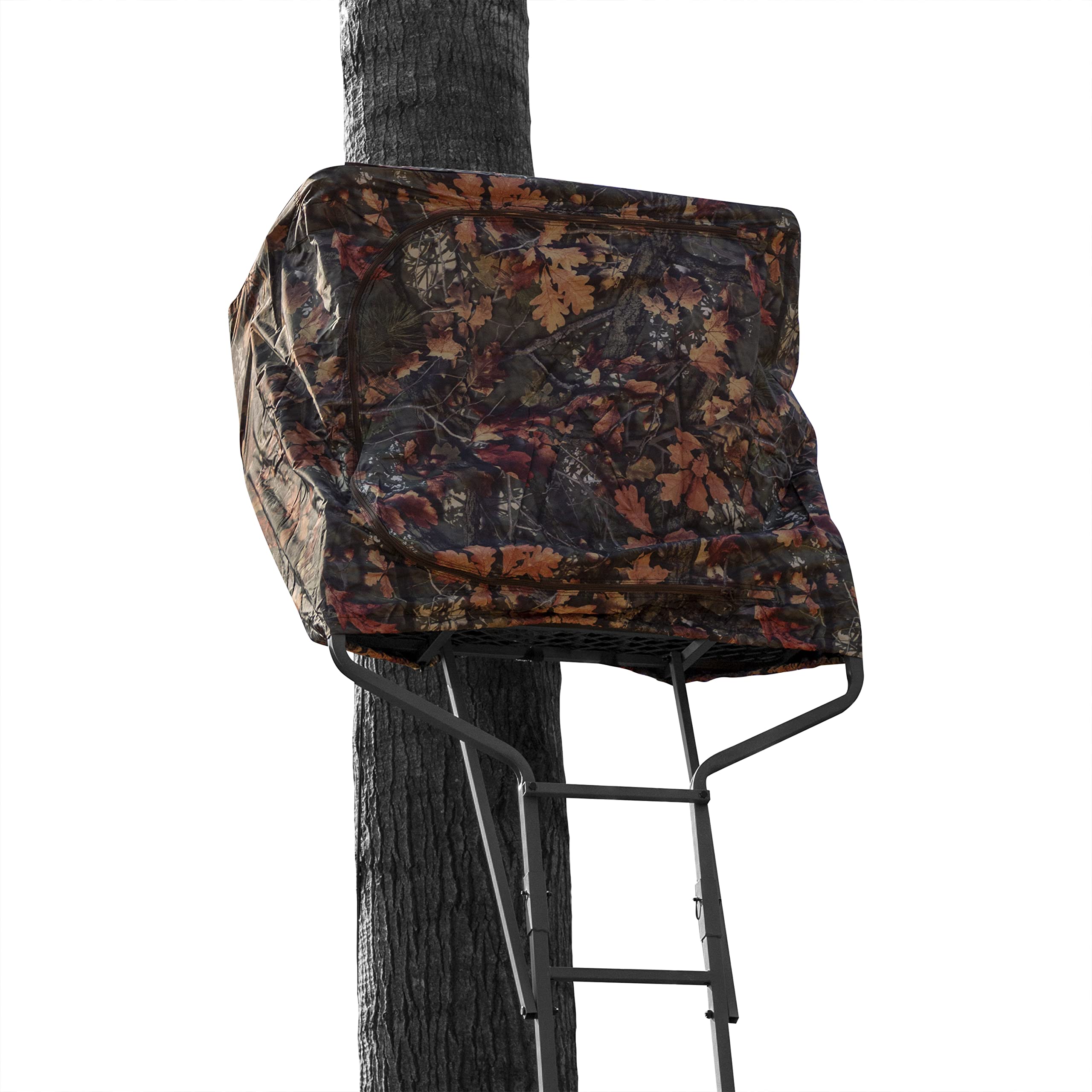 Camouflage curtain for River's Edge RE753 2-Person ladder stand