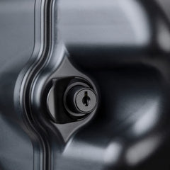 Interior polypropylene liner protects rods in RiverSmith Euro Quiver Transport Rack 11'4" Black