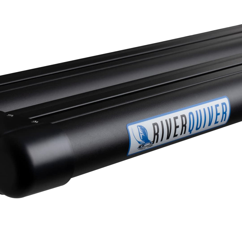 Close-up of RiverSmith Euro River Quiver Transport Rack 11'4" Black