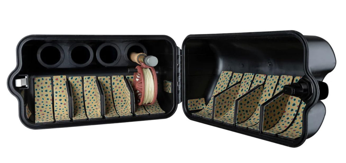 RiverSmith Reel Box Pads for Brown Trout - 4-Banger setup